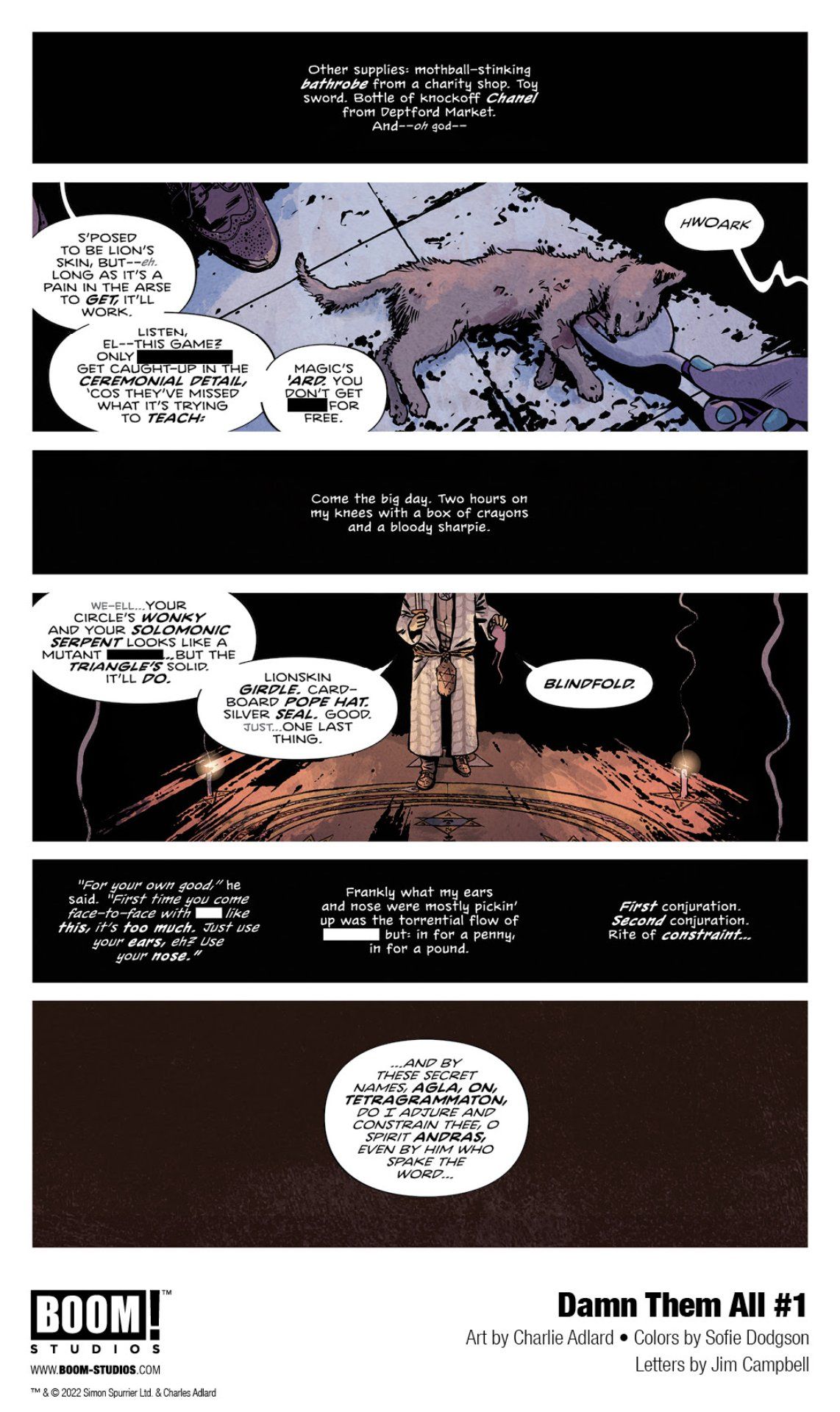 Damn Them All #1 preview