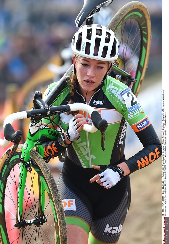 Sophie De Boer (Parkhotel Valkenburg Continental Team) was third