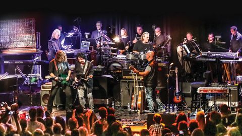 Keith Emerson tribute concert full band on stage