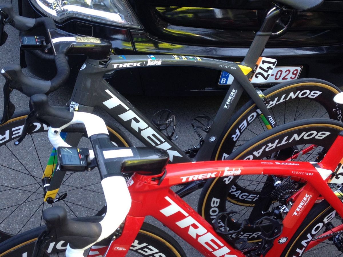 Fabian Cancellara's Trek bike for Milan-San Remo
