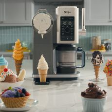 Ninja Swirl soft serve maker on countertop 