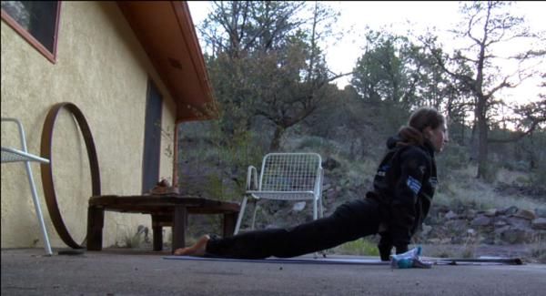 Mara Abbott's daily dedication to yoga