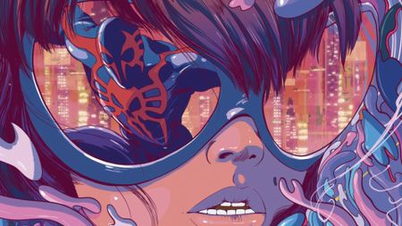 Ara&ntilde;a and Spider-Man 2099: Dark Tomorrow cover art