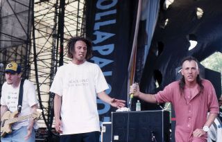 Maynard with Rage Against The Machine at Lollapalooza, 1993