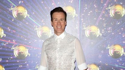 Anton du Beke attends the "Strictly Come Dancing" launch show red carpet at Television Centre on August 26, 2019 in London, England
