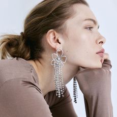 H&M rhinestone earrings
