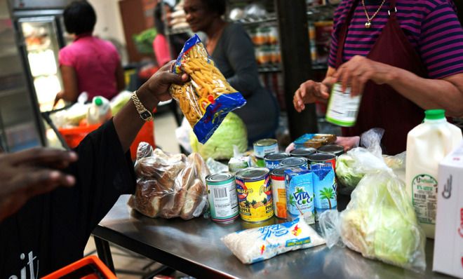 Food pantry, NYC