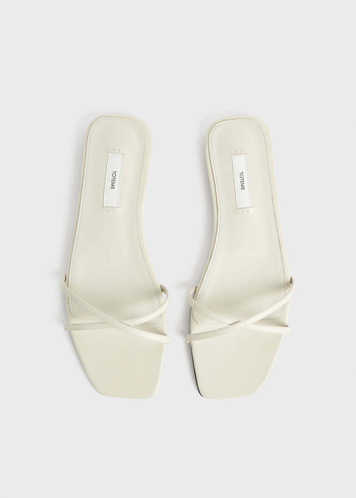 Toteme , Leather Crossover Slides