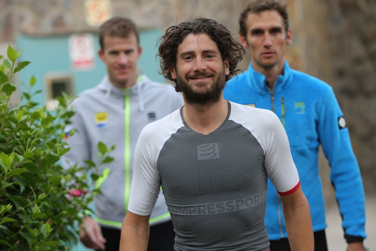 it's not often you see Manuele Boaro without a big smile on his face