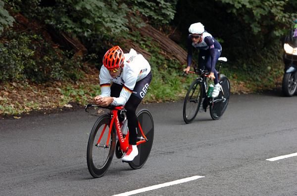 2008 time trial world champion Bert Grabsch (Germany)