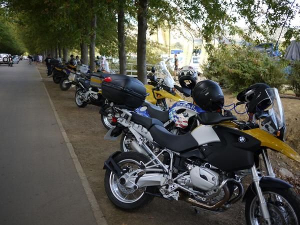 The race moto brigade. Some day I'll join them