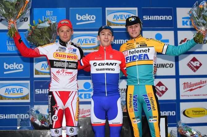Kevin Pauwels, Lars van der Haar, Corne van Kessell.