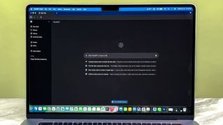ChatGPT Atlas running on a MacBook
