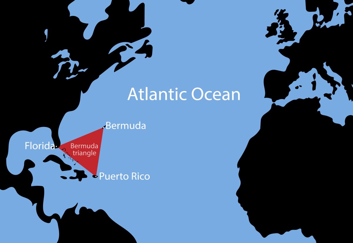 The Bermuda Triangle A Breeding Ground For Rogue Waves Or A Pit