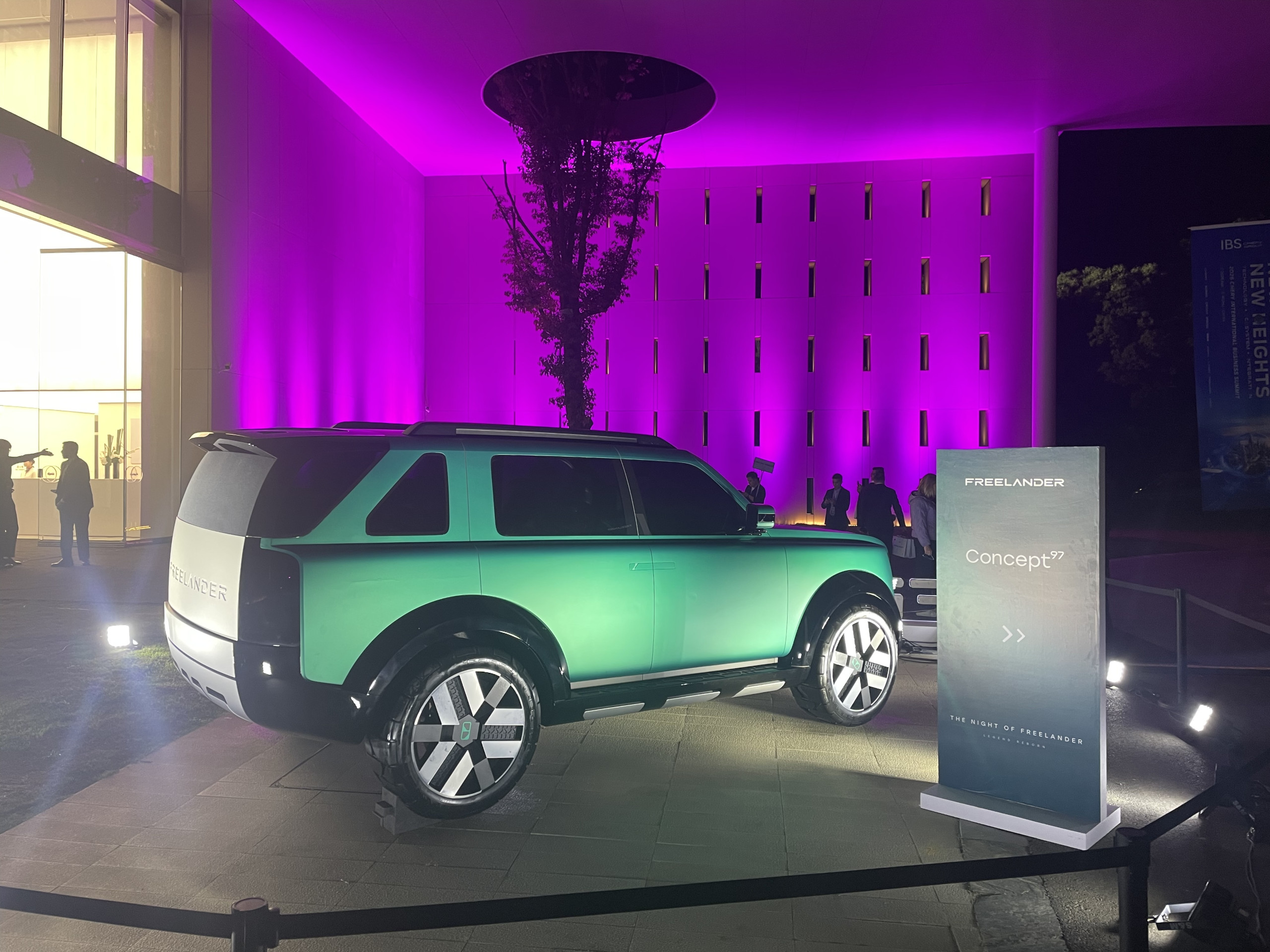 Freelander Concept 97 at the Museum of the China Sculpture Institute