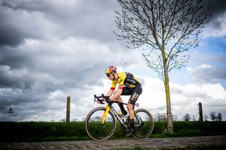 Van Aert on the way victory at the E3 Saxo Classic last week