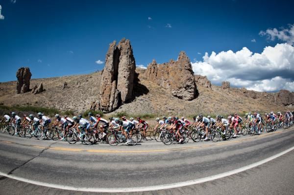 Unique rock formations along the course.