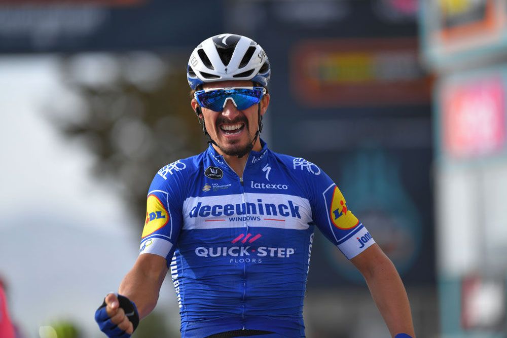 Julian Alaphilippe (Deceuninck-QuickStep) continued his strong start to the season at Tirreno.