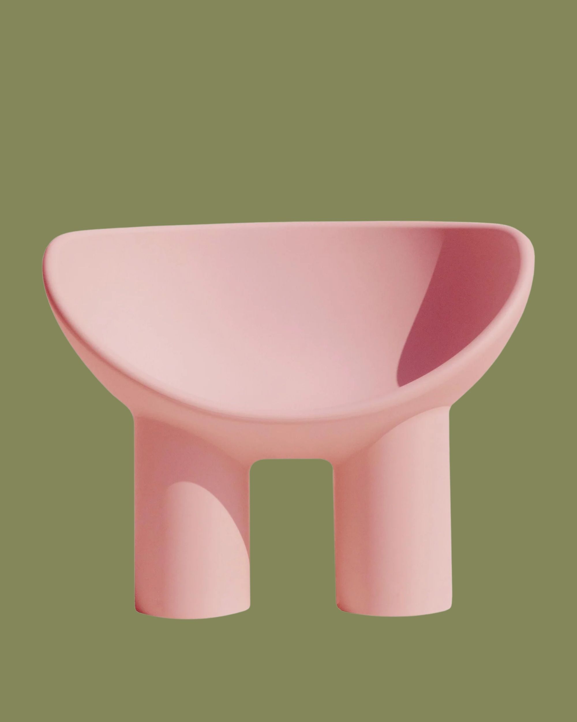 Driade, Plastic Lounge Chair Roly Poly