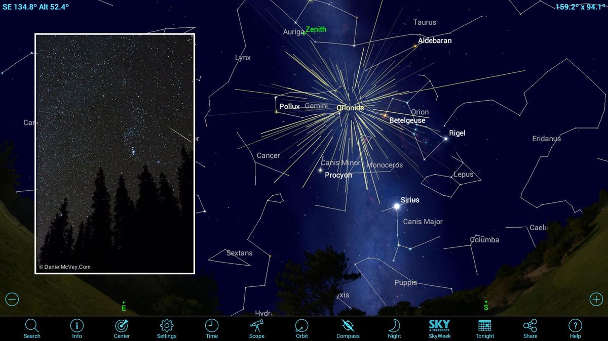 Catch a 'Falling Star' Exploring Meteor Showers with Mobile Apps Space
