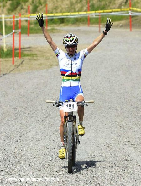 Catharine Pendrel wins her 4th National Championship