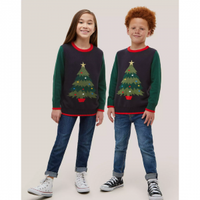 John Lewis &amp; Partners Christmas Advert 2021 Kids' JumperThe navy Kid's Christmas jumper is available in sizes 3-14 years. Those sized 3-6 will set you back £14, sizes 7-10 cost £16 and others sized 11 and over are sold at £18.