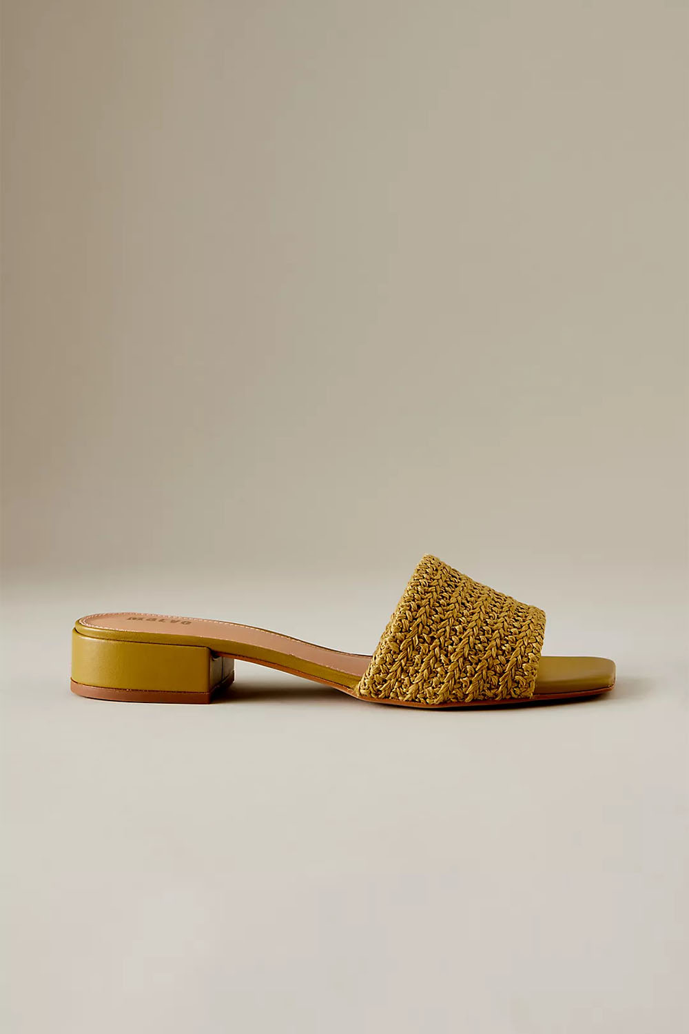 Anthropologie woven mules