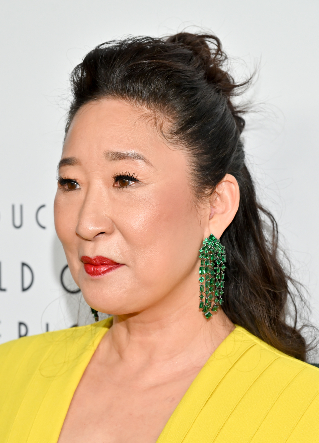 Sandra Oh at the 34th Annual Producers Guild Awards held at The Beverly Hilton on February 25, 2023 in Beverly Hills, California