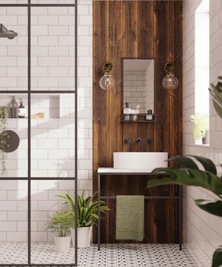 shower organization built in shelves｜TikTok Search