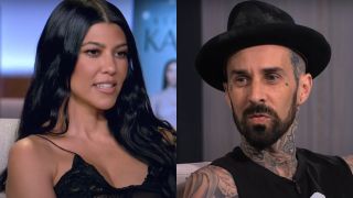 Kourtney Kardashian and Travis Barker