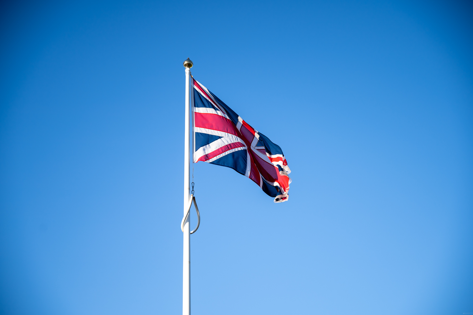 Sony FE 20-70mm F4 G lens sample image of United Kingdom flag