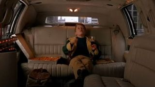 Kevin eating the pizza in Home Alone 2.