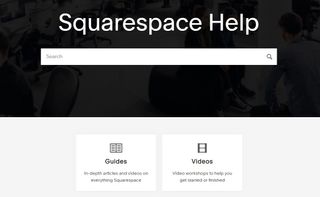 Squarespace vs Wix: Support screenshot