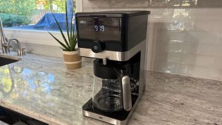 Braun OptiBrew Pro on the counter
