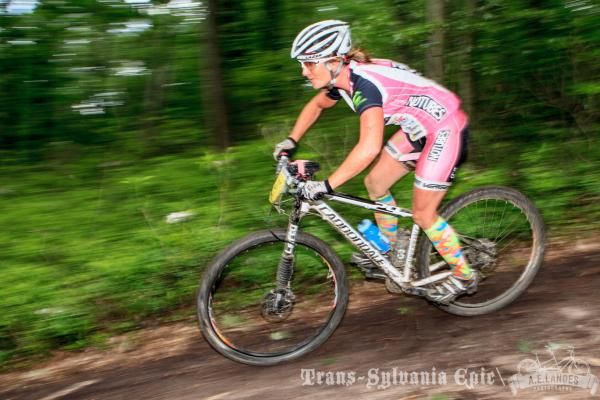 Sue Haywood won three stages and finished second on GC.