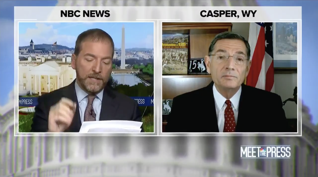 Chuck Todd and John Barrasso.