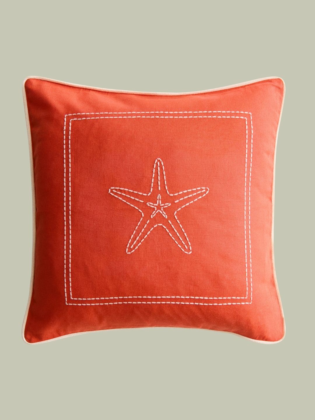 H&amp;amp;M, Embroidery-Motif Cushion Cover