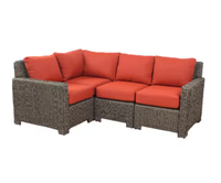 Laguna Point 4-Piece Wicker Outdoor Sectional Chairs: was $999 now $640 @ Home Depot
