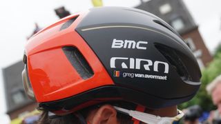 Unreleased Giro Vanquish, new Lazer Bullet highlight Tour de France helmets