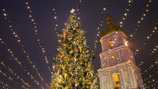 christmas tree in sofia, home to one of the best christmas markets in europe