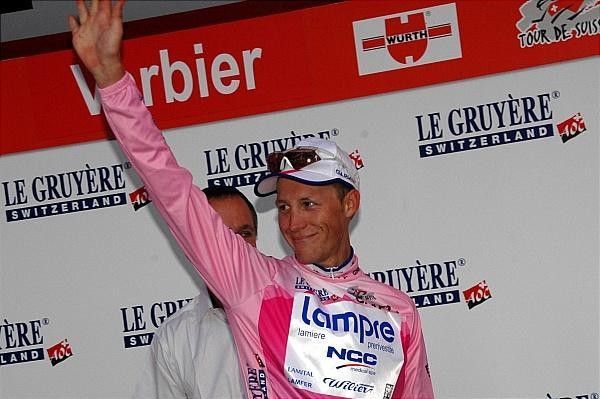 Best climber David Loosli (Lampre).