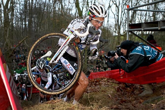Niels Albert on his way to the win in Leuven