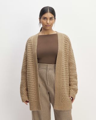 The Cloud oversized structured cardigan