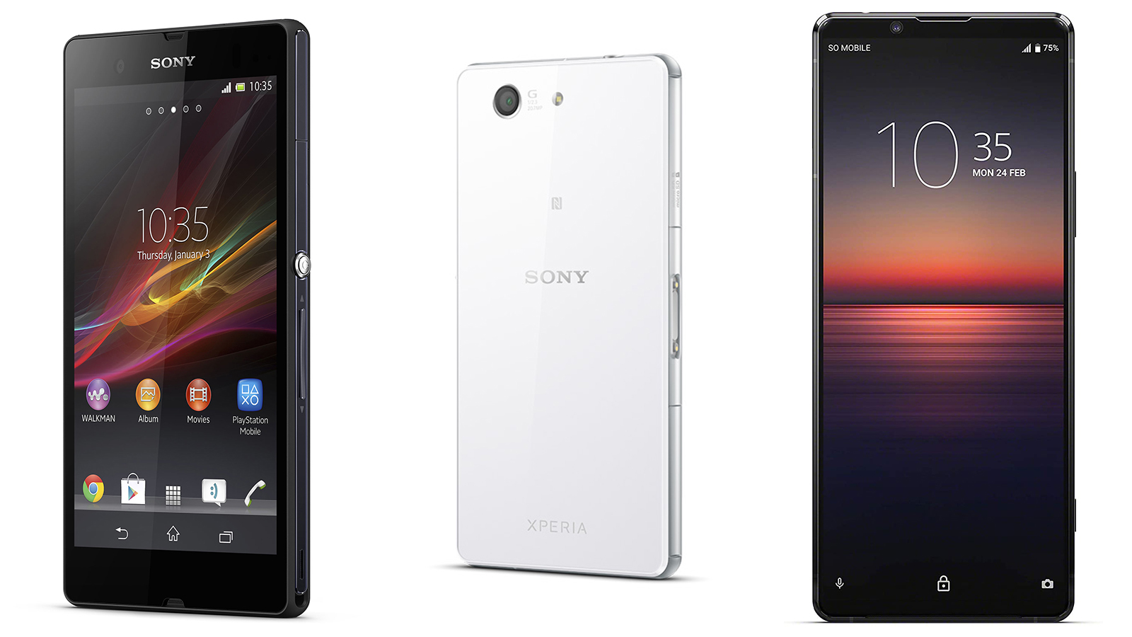Sony smartphones: complete history of Xperia flagship phones of Xperia 1 III | TechRadar