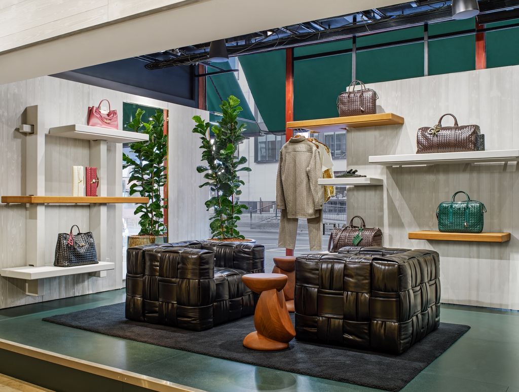 Modern house with a pink inflatable