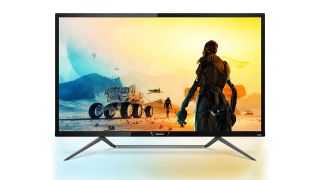 Philips Momentum 436M6VBPAB 4K monitor review: "A lovely display for gaming, but does bigger always mean better for all gaming setups?"