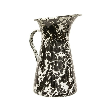 Black & White Pollock Pitcher