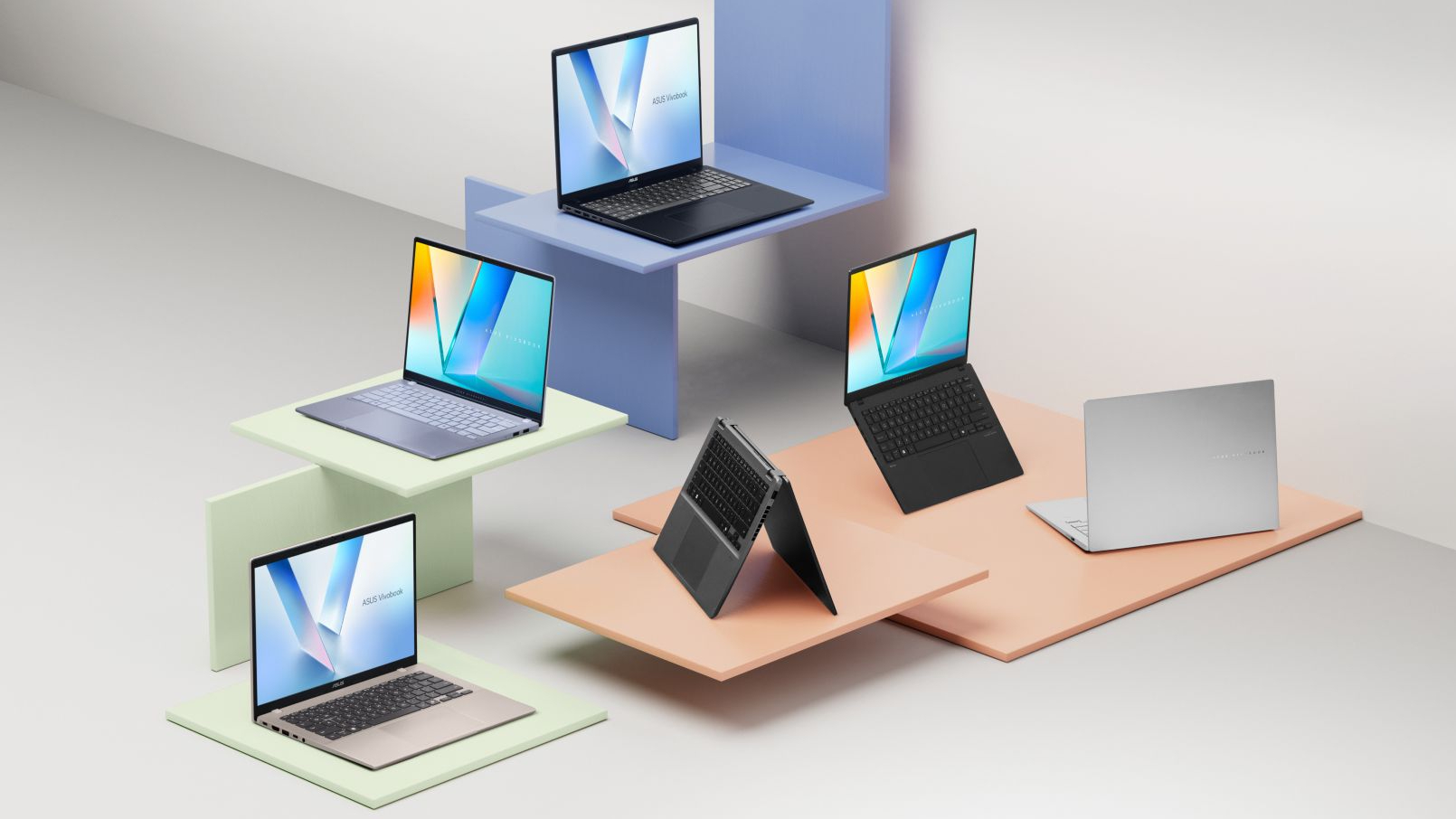 Asus AI laptops collage