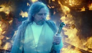 Mark Hamill as Luke Skywalker Force Ghost in Rise of Skywalker