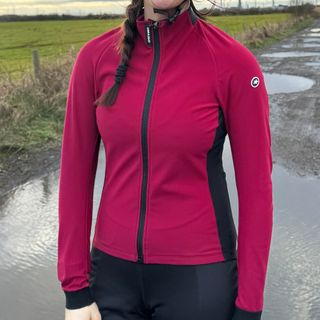 Best Insulated Winter cycling jacket for women black LUNARE